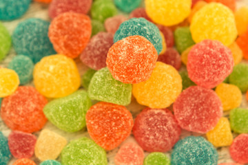 Colorful jelly beans to wallpaper