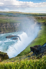 Fototapeta na wymiar Iceland Waterfall