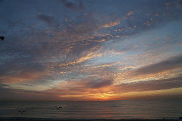 Sunrise over Atlantic Ocean, Miami Beach, Florida