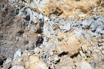 Beach Erosion and Stone Dirt