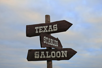 Wood plates in western style