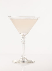 cocktail on the white background
