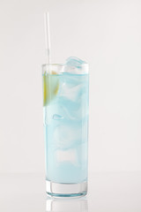 cocktail on the white background