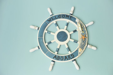 Obraz premium ship wheel