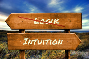 Schild 129 - Intuition