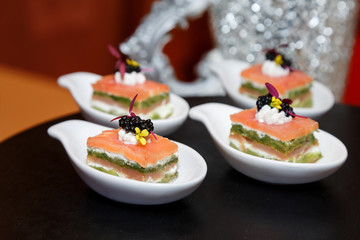 Tasty Cocktail food or appetizer food