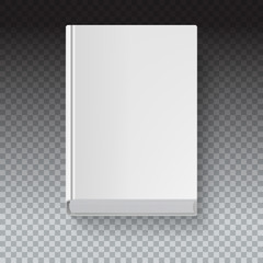 Book template, top view