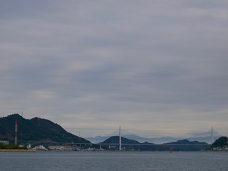 Obraz premium Innoshima-bridge,Shimanami-Kaido/Onomichi,Hiroshima