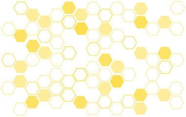 abstract bee hive background , hexagon background
