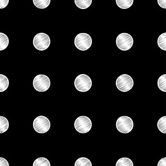 Seamless pattern, polka dot fabric, wallpaper, vector. Seamless pattern can be used for wallpaper, pattern fills, web page background, surface textures. Print. Cloth design, wallpaper.