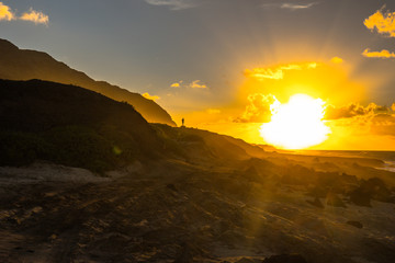 Kaena Pt. Sunset