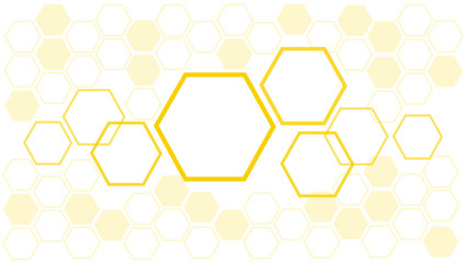 abstract bee hive background , hexagon background