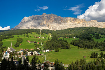 Südtirol - Dolomiten - Badia - Abendstimmung am Heiligkreuzkofel