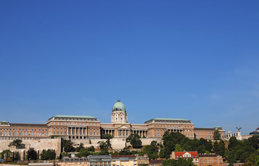 Fototapeta na wymiar royal castle cityscape Budapest Hungary