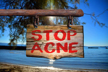 stop acne