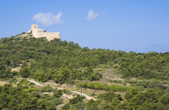 Castle in Kritinia, Rhodes