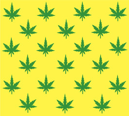 Marijuana background vector