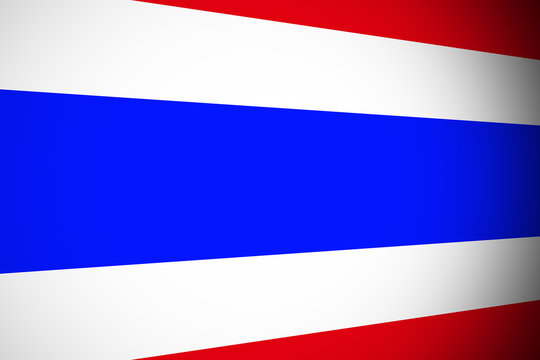 Thailand flag ,original and simple thailand flag