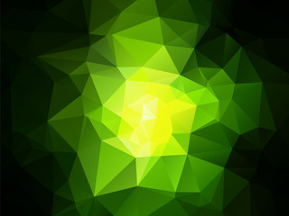 dark green polygonal background