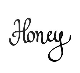 Fototapeta na wymiar Honey vector