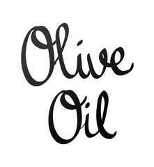 Olive Oil calligraphic