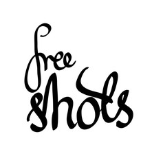 Free shots vector