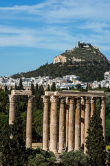 Temple of the Olympian Zeus in Athens, Greece