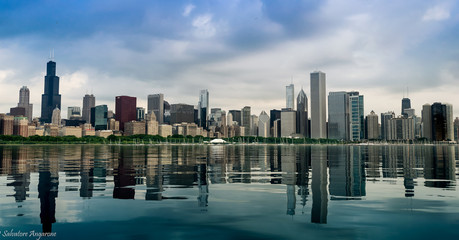 Obraz premium Chicago Skyline