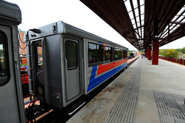 Obraz premium narrow gauge railroad