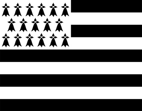 Drapeau de la Bretagne