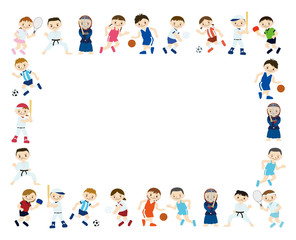 スポーツ　フレーム