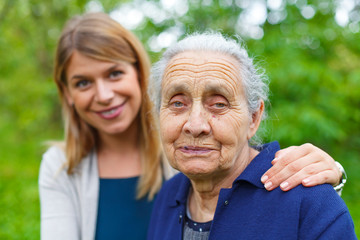 Spending time with grandma