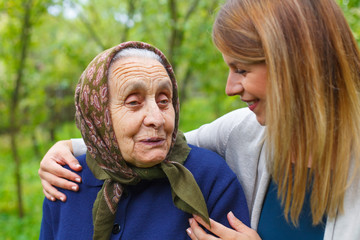 Spending time with grandma