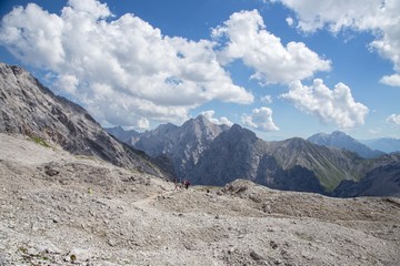 Zugspitze Bayern Wanderung Gebirge Alpen 07
