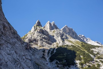 Zugspitze Bayern Wanderung Gebirge Alpen 01