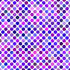 Purple abstract polka dot pattern background