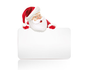 Nikolaus hinter Karte