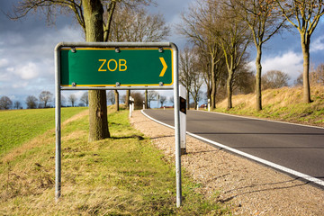 Schild 96 - ZOB