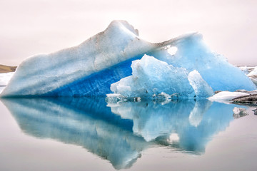 Blue icebergs