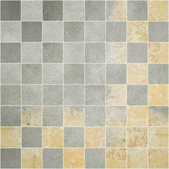 Rough gray and yellow chessboard
