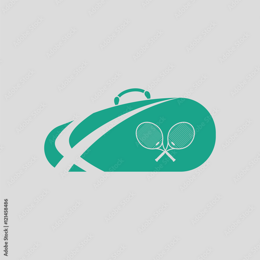 Sticker Tennis bag icon