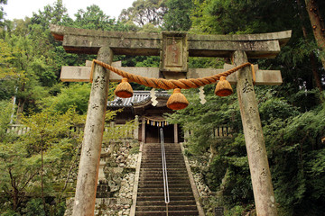 田舎の神社