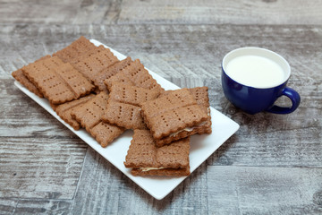 Delicious chocolate chip cookies