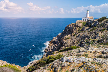 Fototapeta na wymiar Lighthouse, Cala Rajada - Majorca