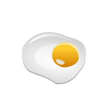 Fast food fried eggs