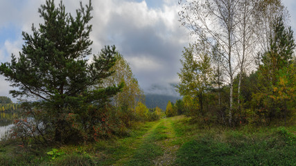 Obraz premium September in the Sayan Mountains