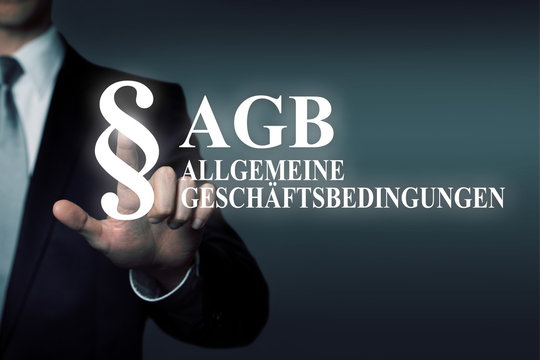 AGB Allgemeine Gesch&auml;ftsbedingungen