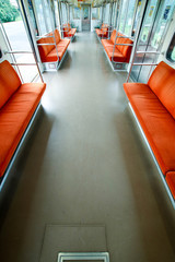 電車のシート / Train seat
