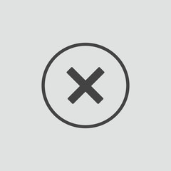 False icon,false vector icon,cancel icon