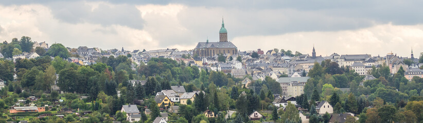 Panorama von Annaberg Buchholz